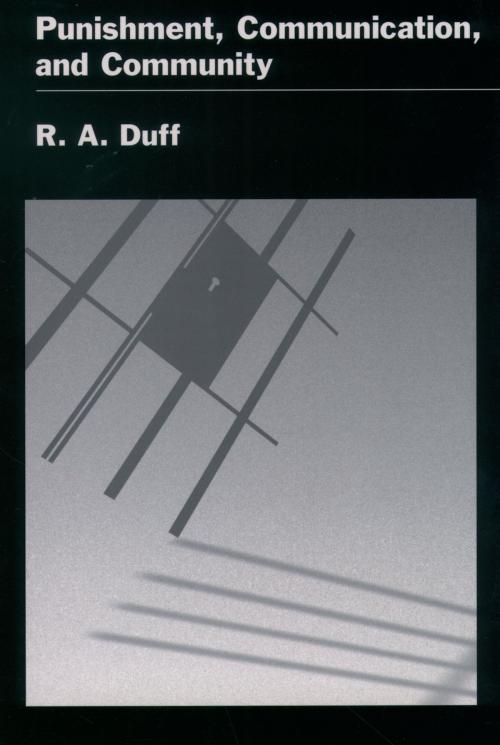 Cover of the book Punishment, Communication, and Community by R. A. Duff, Oxford University Press