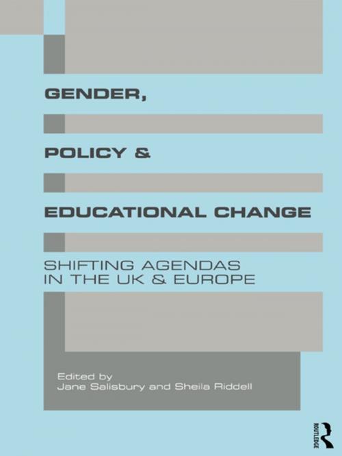 Cover of the book Gender, Policy and Educational Change by , Taylor and Francis