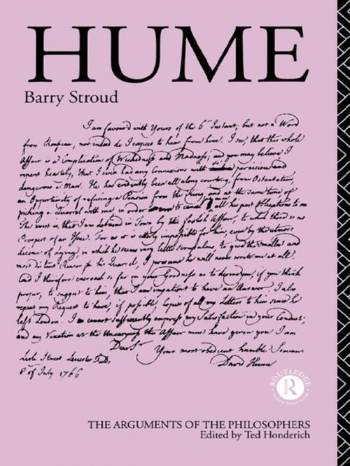 Cover of the book Hume-Arg Philosophers by Taylor and Francis, Taylor and Francis