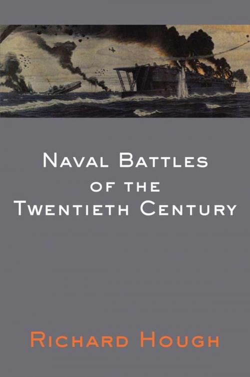Cover of the book Naval Battles of the Twentieth Century by Richard Hough, ABRAMS