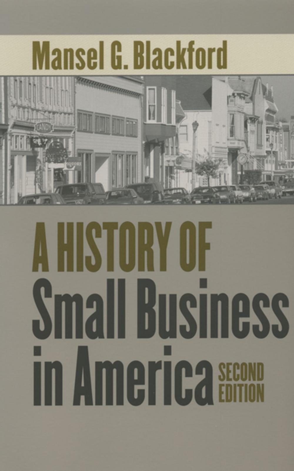 Big bigCover of A History of Small Business in America
