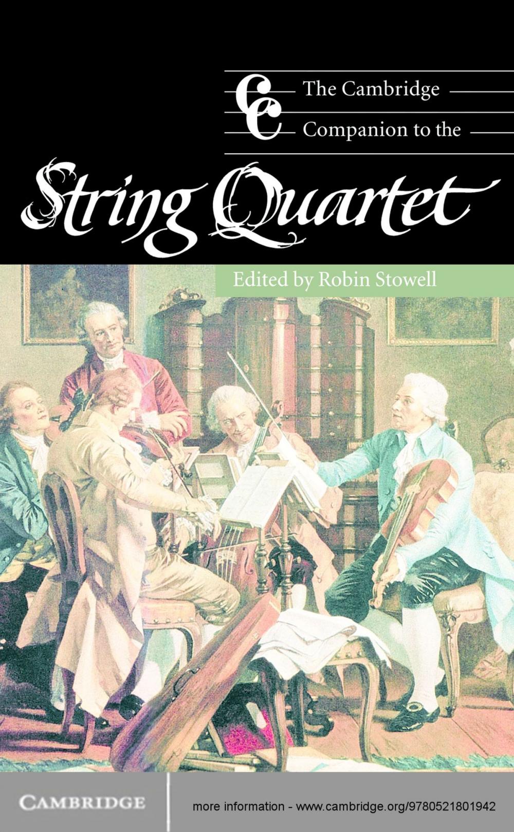 Big bigCover of The Cambridge Companion to the String Quartet