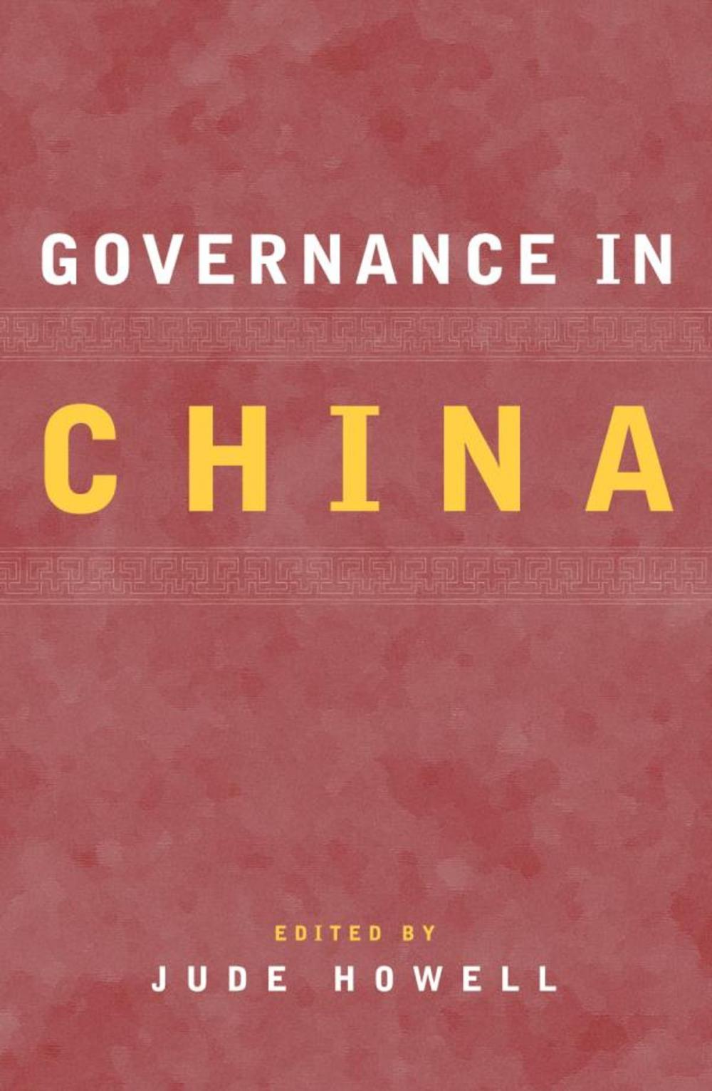 Big bigCover of Governance in China
