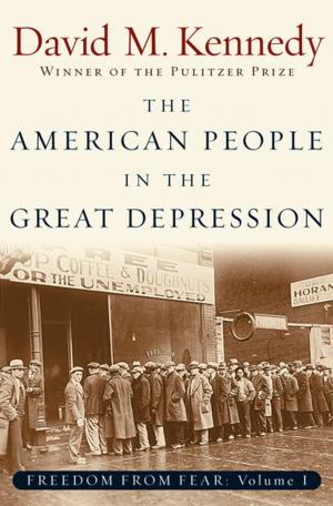 Book cover of The American People in the Great Depression