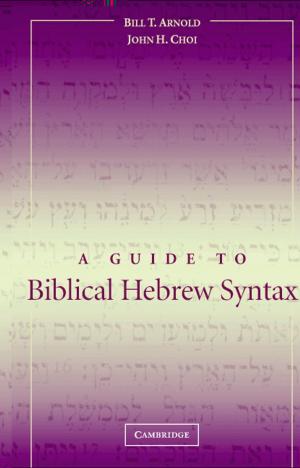 Cover of the book A Guide to Biblical Hebrew Syntax by 