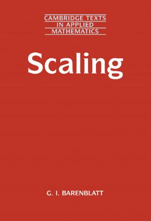 Cover of the book Scaling by 