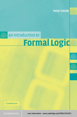 Book cover of An Introduction to Formal Logic