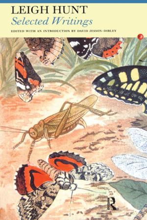Cover of the book Leigh Hunt by Elaine Bennett, Jenny Weidner