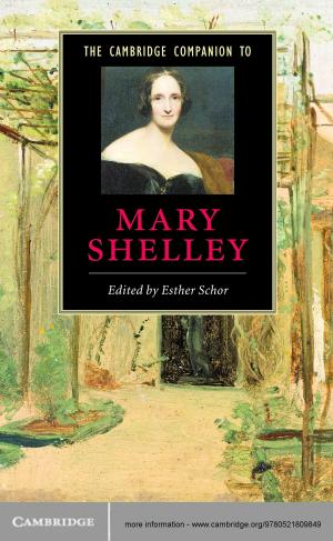 Cover of the book The Cambridge Companion to Mary Shelley by Renaud Morieux