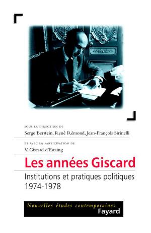 Book cover of Les années Giscard