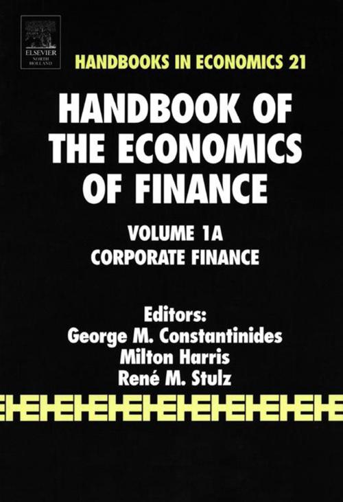 Cover of the book Handbook of the Economics of Finance by , Elsevier Science