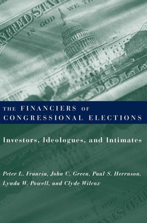 Cover of the book The Financiers of Congressional Elections by Clyde Wilcox, Peter Francia, John Green, Paul Herrnson, Lynda Powell, Columbia University Press