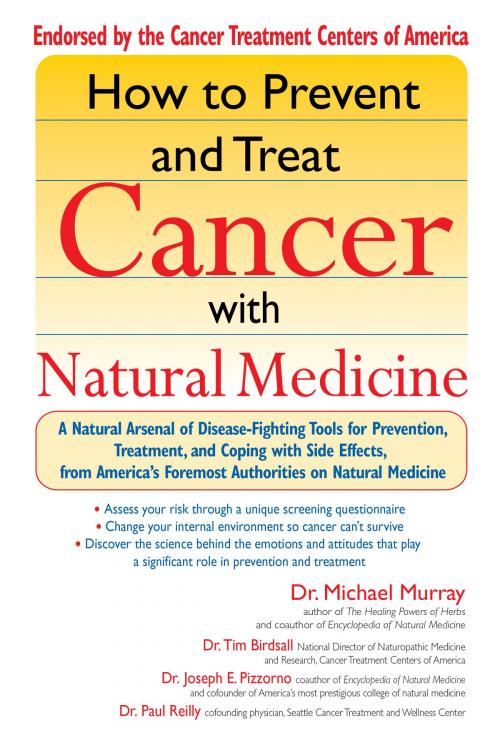 Cover of the book How to Prevent and Treat Cancer with Natural Medicine by Michael Murray, Penguin Publishing Group