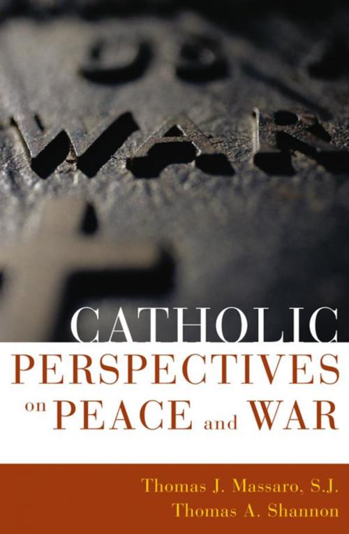 Cover of the book Catholic Perspectives on Peace and War by Thomas Massaro, SJ, Thomas A. Shannon, Sheed & Ward
