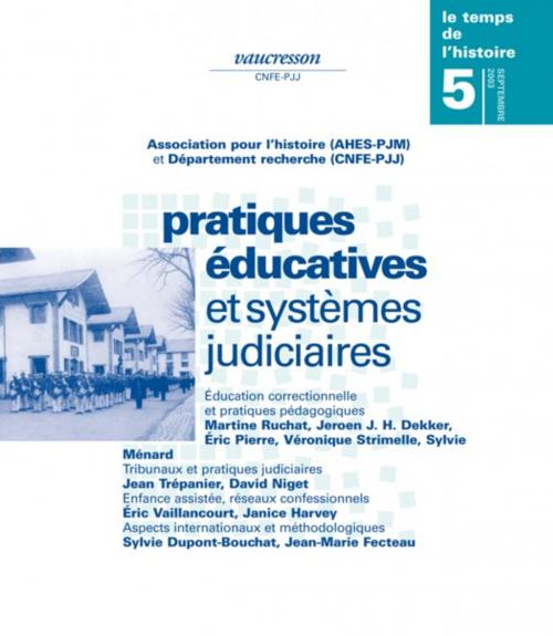 Cover of the book Numéro 5 | 2003 - Pratiques éducatives et systèmes judiciaires - RHEI by Presses universitaires de Rennes, Presses universitaires de Rennes