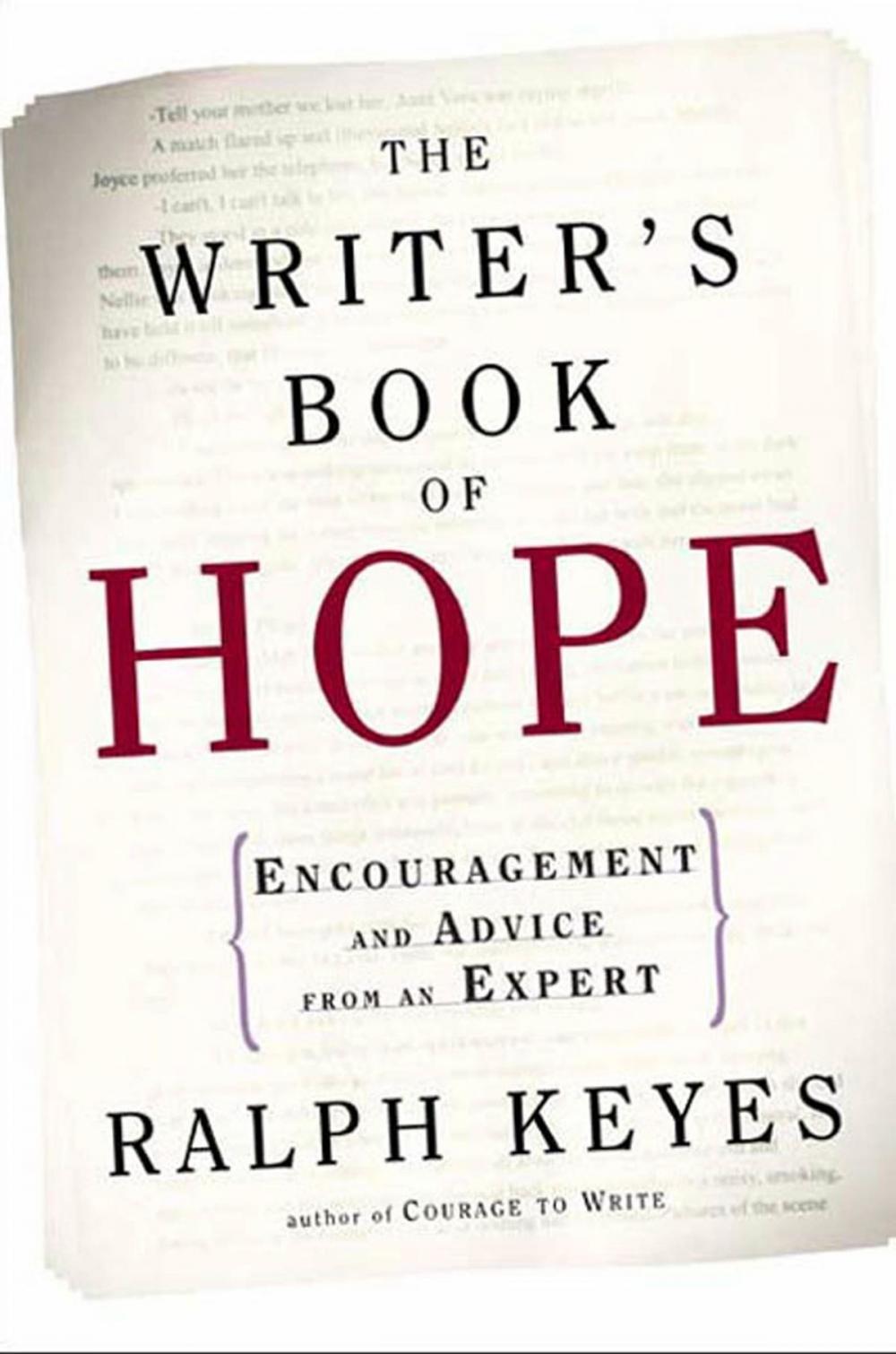 Big bigCover of The Writer's Book of Hope