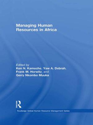 Cover of the book Managing Human Resources in Africa by Jay Mitra