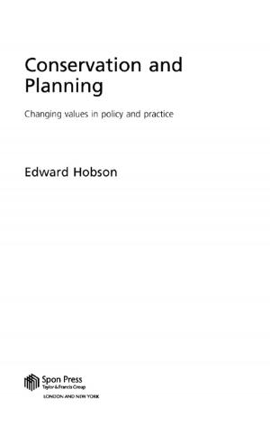 Cover of the book Conservation and Planning by Judy Sebba, Richard Byers, Richard Rose