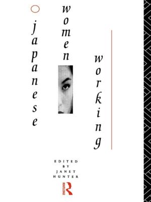Cover of the book Japanese Women Working by Celine Chew