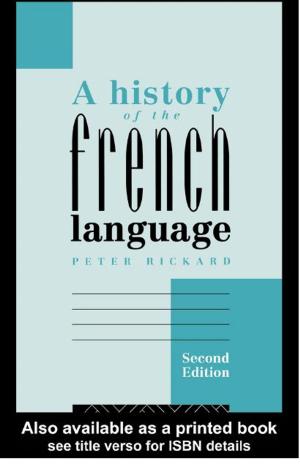 Cover of the book A History of the French Language by Joe Winston, Miles Tandy