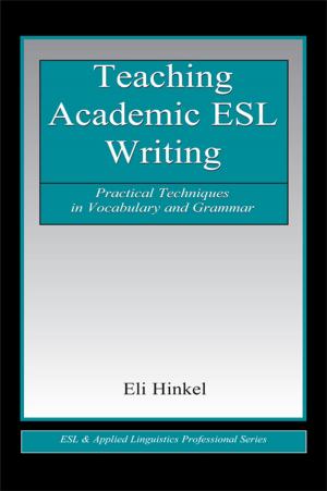Cover of the book Teaching Academic ESL Writing by Mark Leffert