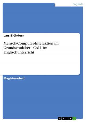 Cover of the book Mensch-Computer-Interaktion im Grundschulalter - CALL im Englischunterricht by Osadola Oluwaseun Samuel