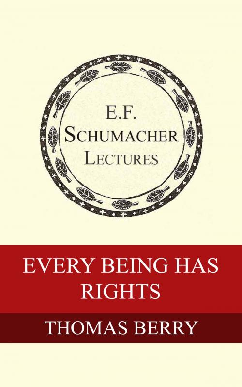 Cover of the book Every Being Has Rights by Thomas Berry, Hildegarde Hannum, Schumacher Center for a New Economics