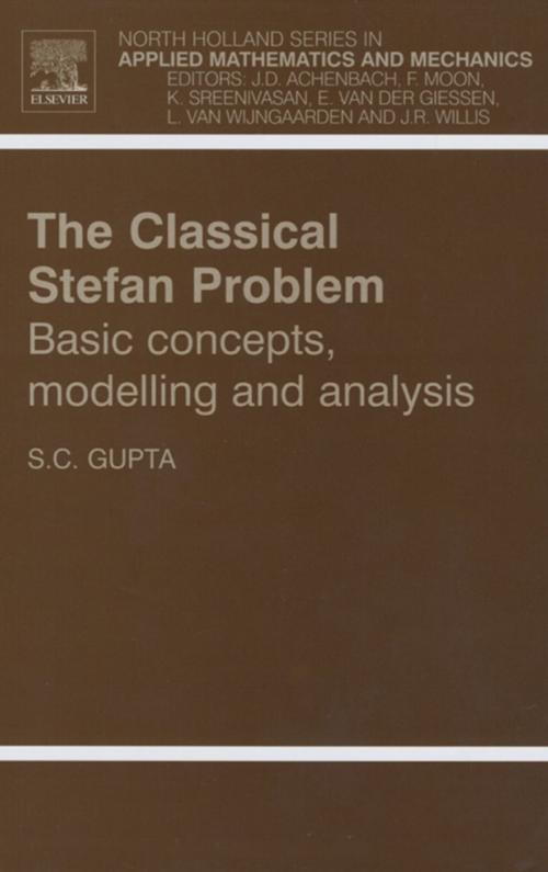 Cover of the book The Classical Stefan Problem by S.C. Gupta, Elsevier Science