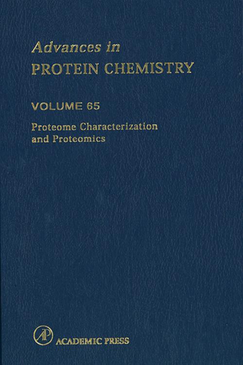 Cover of the book Proteome Characterization and Proteomics by , Elsevier Science