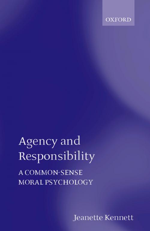 Cover of the book Agency and Responsibility by Jeanette Kennett, Clarendon Press