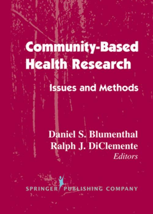 Cover of the book Community- Based Health Research by , Springer Publishing Company