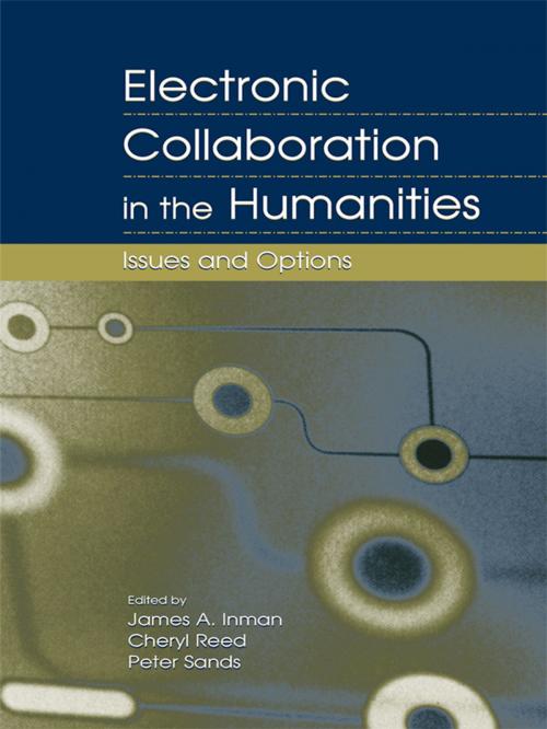 Cover of the book Electronic Collaboration in the Humanities by , Taylor and Francis