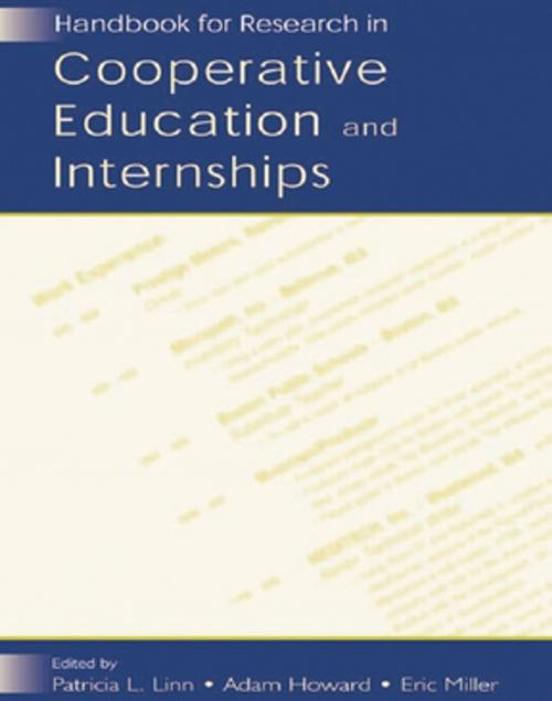 Cover of the book Handbook for Research in Cooperative Education and Internships by , Taylor and Francis