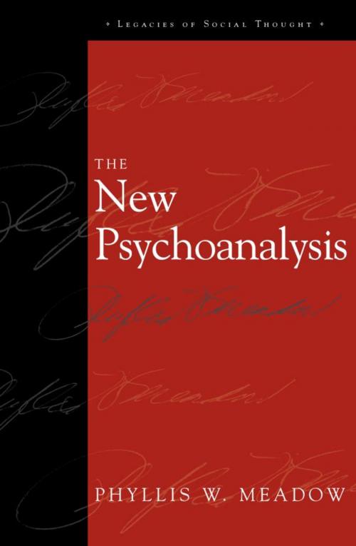 Cover of the book The New Psychoanalysis by Phyllis W. Meadow, Charles Lemert, Rowman & Littlefield Publishers