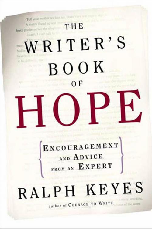 Cover of the book The Writer's Book of Hope by Ralph Keyes, Henry Holt and Co.