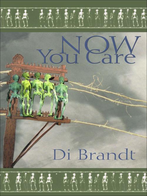 Cover of the book Now You Care by Di Brandt, Coach House Books