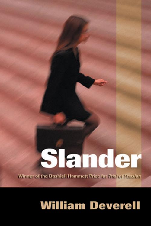 Cover of the book Slander by William Deverell, ECW Press