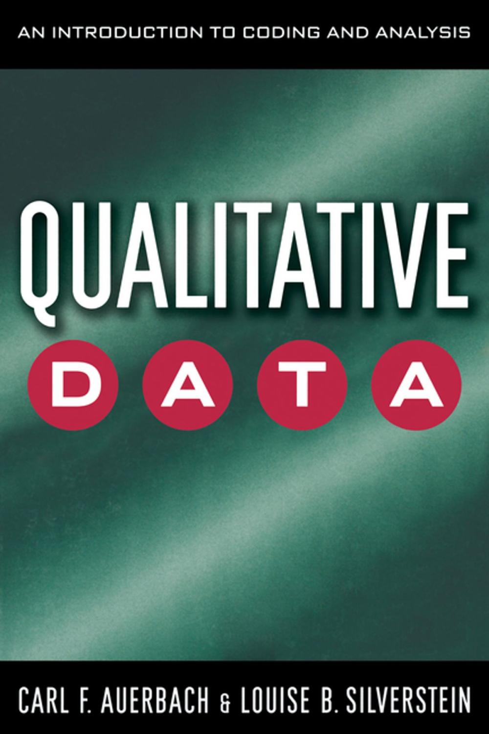 Big bigCover of Qualitative Data