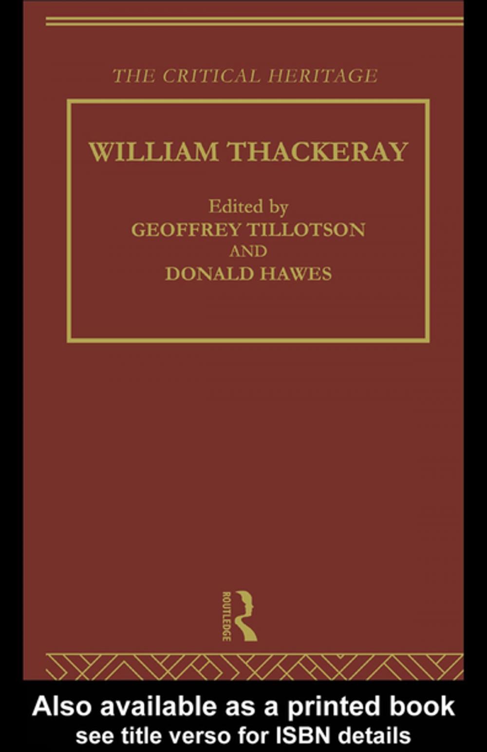 Big bigCover of William Thackeray