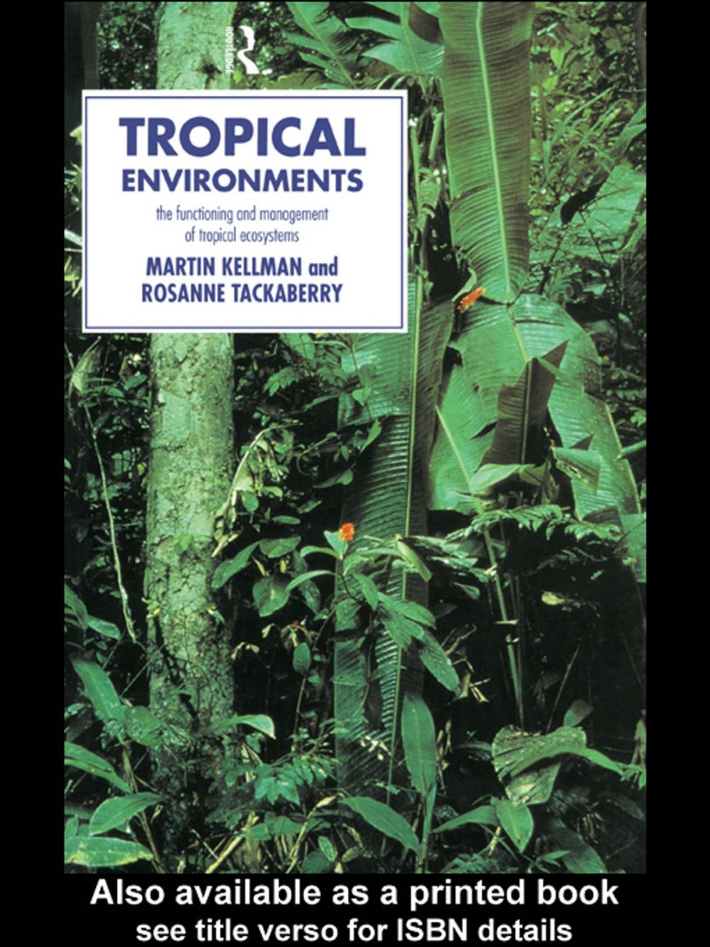 Big bigCover of Tropical Environments