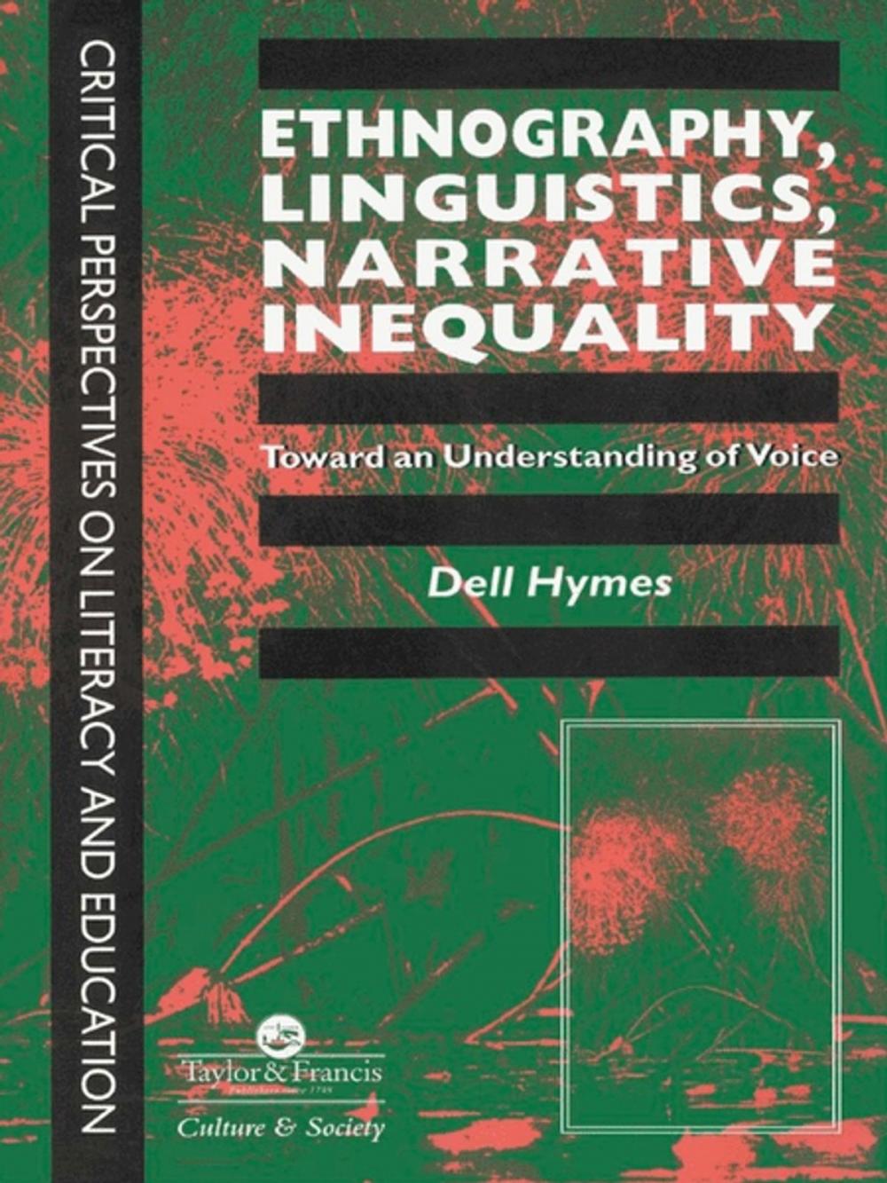 Big bigCover of Ethnography, Linguistics, Narrative Inequality