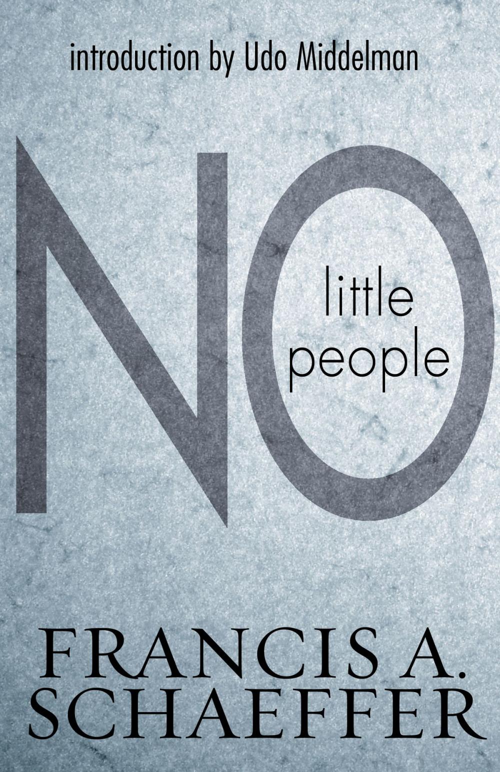 Big bigCover of No Little People (Introduction by Udo Middelmann)