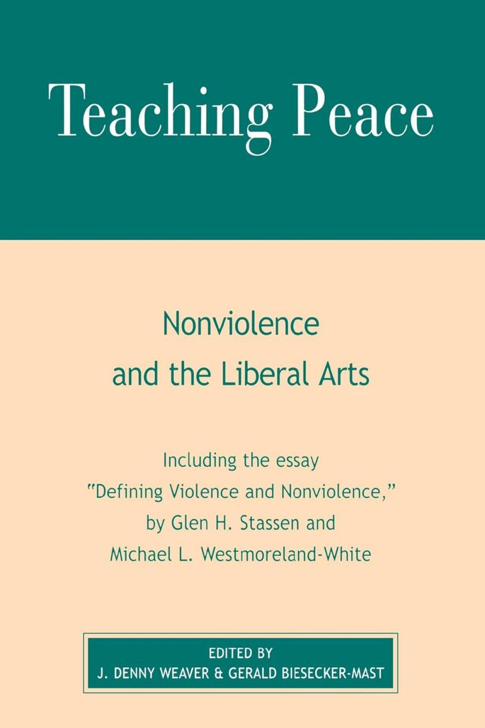Big bigCover of Teaching Peace