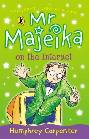 Book cover of Mr Majeika on the Internet