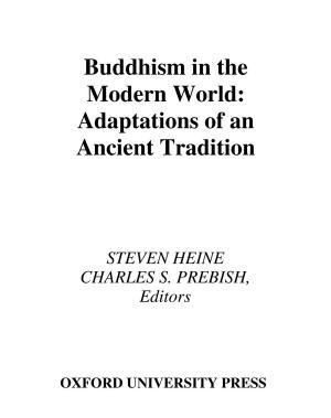 Cover of Buddhism in the Modern World