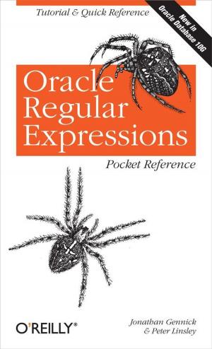 Cover of the book Oracle Regular Expressions Pocket Reference by Ken Coar, Rich Bowen