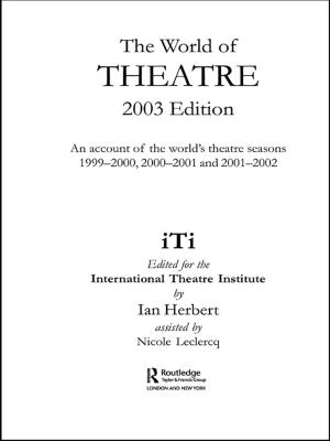 Cover of the book World of Theatre 2003 Edition by David Tyfield
