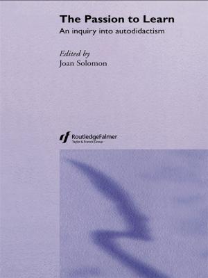 Cover of the book The Passion to Learn by John Gennard, James Kelly
