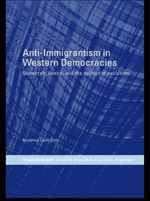 Cover of the book Anti-Immigrantism in Western Democracies by Alexander Otgaar, Jeroen Klijs