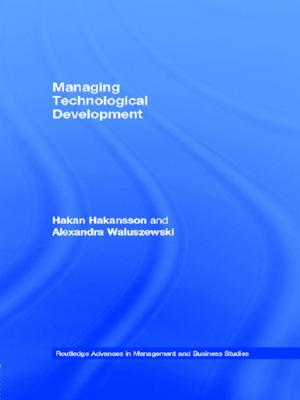 Cover of the book Managing Technological Development by Ann Marie Putter